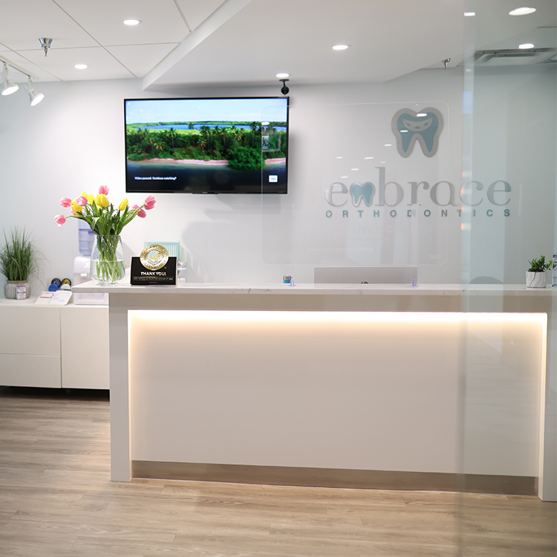 Embrace Orthodontics front desk